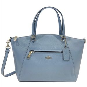 COACH Womens Pebbled Prairie Satchel “Authentic”